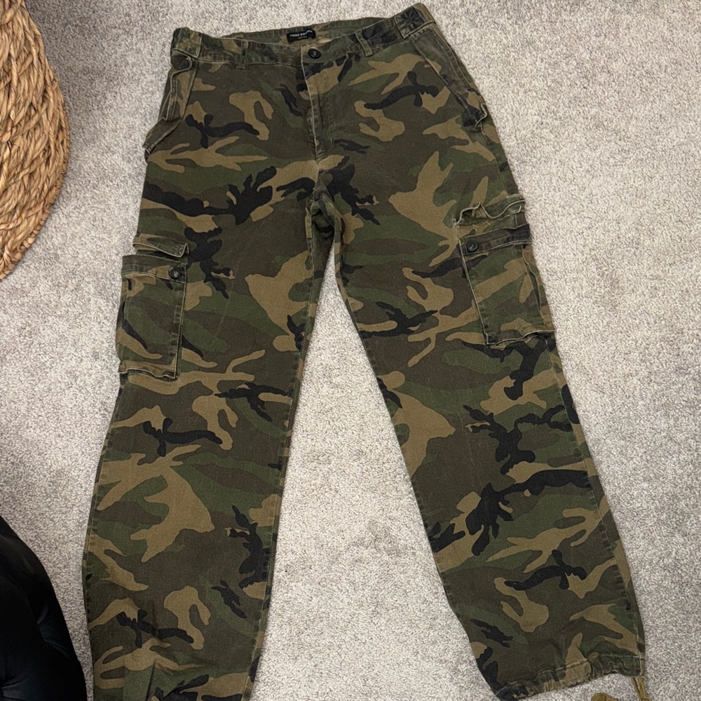 Naked Wardrobe Camouflage Cargo Pants - Picture 2 of 6